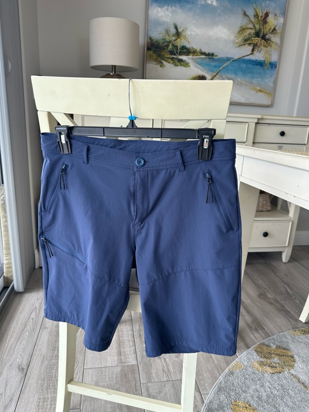 Willet Hybrid Performance Shorts in Navy Blue